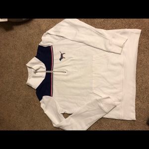 Red, white, blue Pink sweater